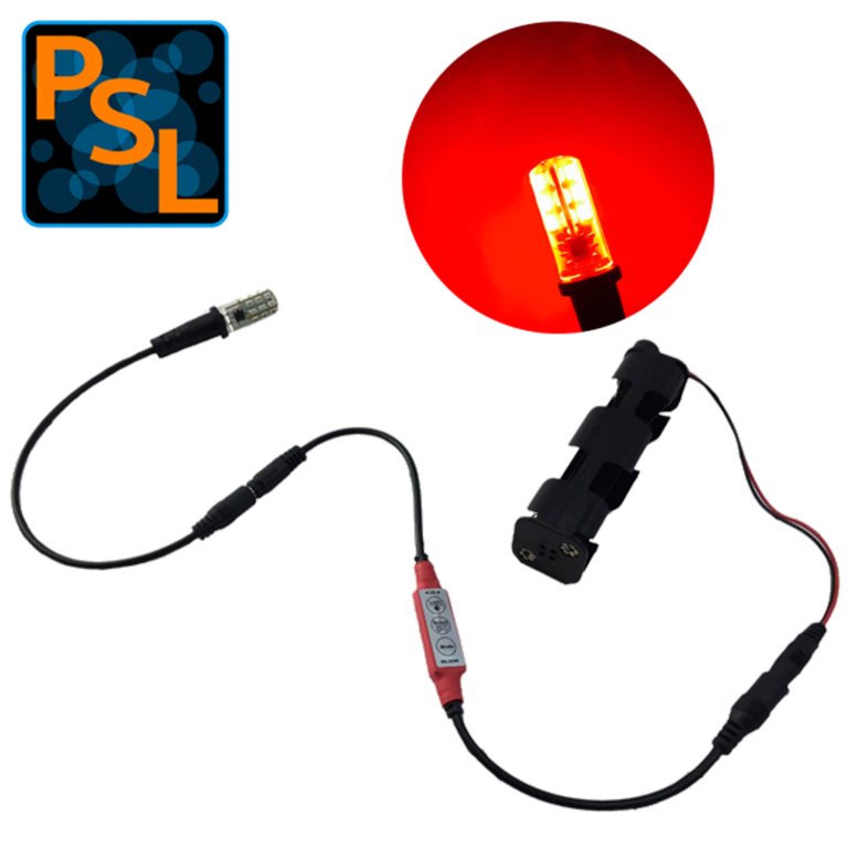 Red LED fire and flame effects kit